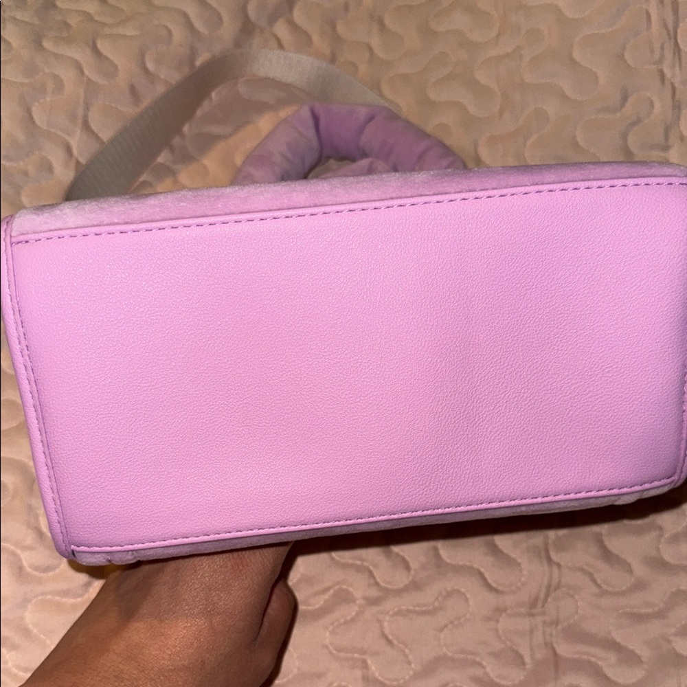 Juicy Couture Pink Mini Bag with Rhinestone Detail - Picture 5 of 6